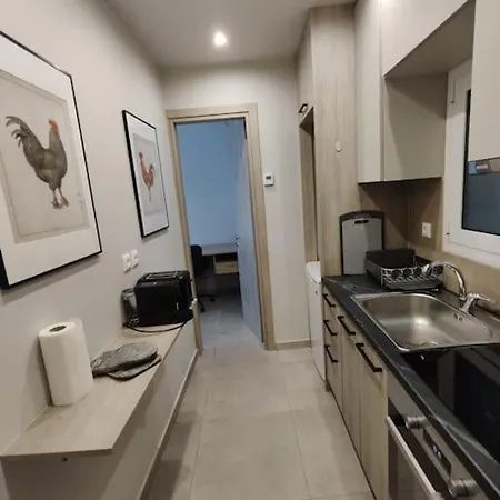 Acropoli 2 Bedroom Flat With Rooftop Acropolis View