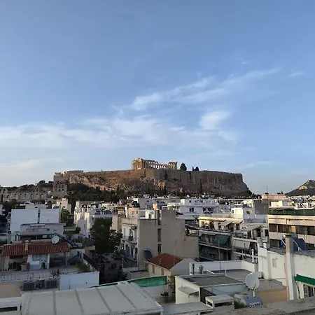 Acropoli 2 Bedroom Flat With Rooftop Acropolis View Apartment Athens