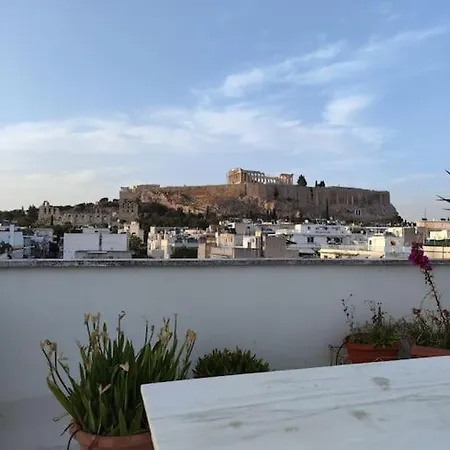 Apartment Acropoli 2 Bedroom Flat With Rooftop Acropolis View Athens