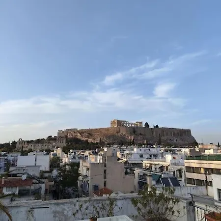Acropoli 2 Bedroom Flat With Rooftop Acropolis View Apartment